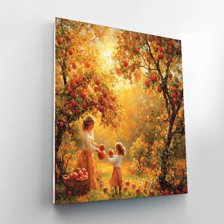 In The Orchard Number Painting