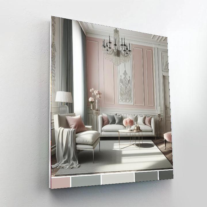 Chic Boudoir Number Painting