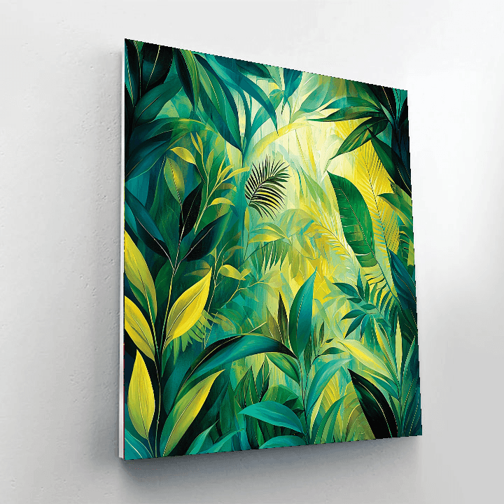 Salvador Dali Inspired Surreal Jungle Dream  Painting Number Kit