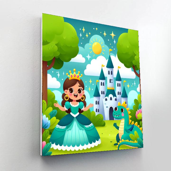 Fantastic Fairytale Adventure Painting Number Kit