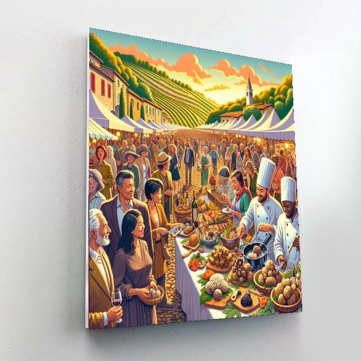 Alba White Truffle Festival Paint By Color