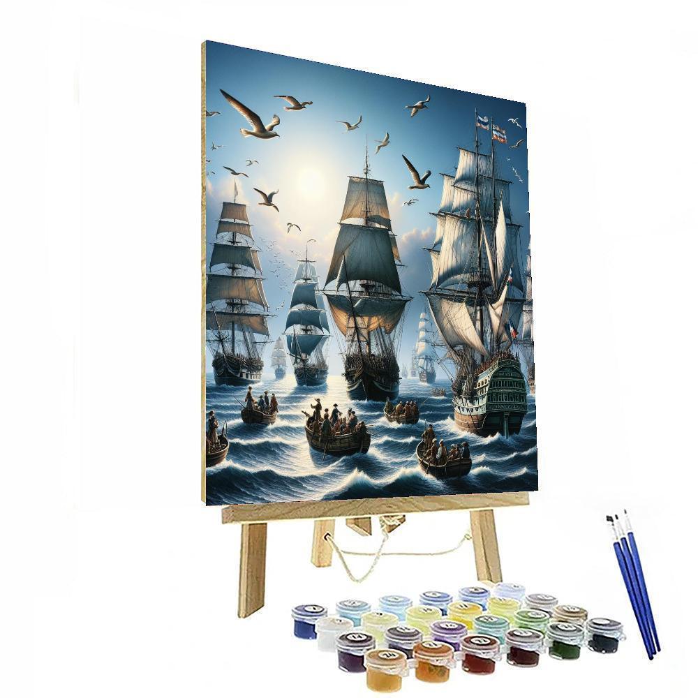 Classic Nautical Adventure Paint By Number