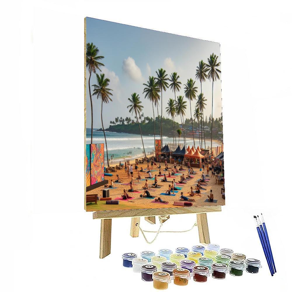 Tulum Beach Festival Paint By Numbers