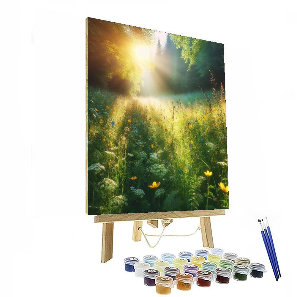 Hazy Summer Day Painting Number Kit