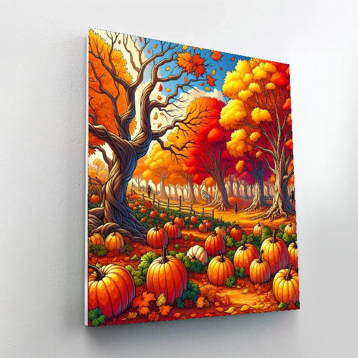 Autumn Wonder Painting Number Kit