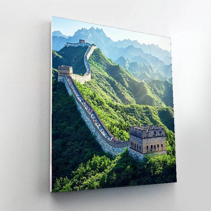 The Great Wall - China Paint By Number