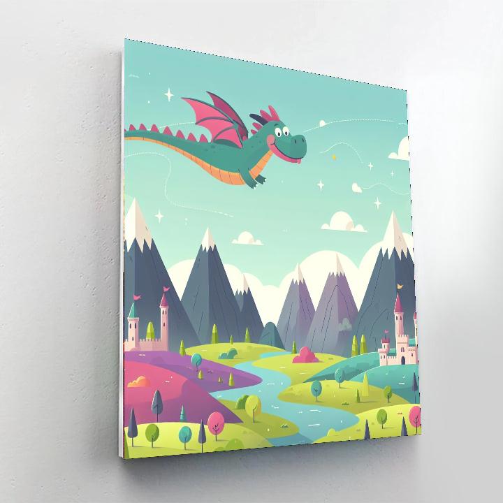 Dragon's Fantasy Quest Numbered Painting Kits