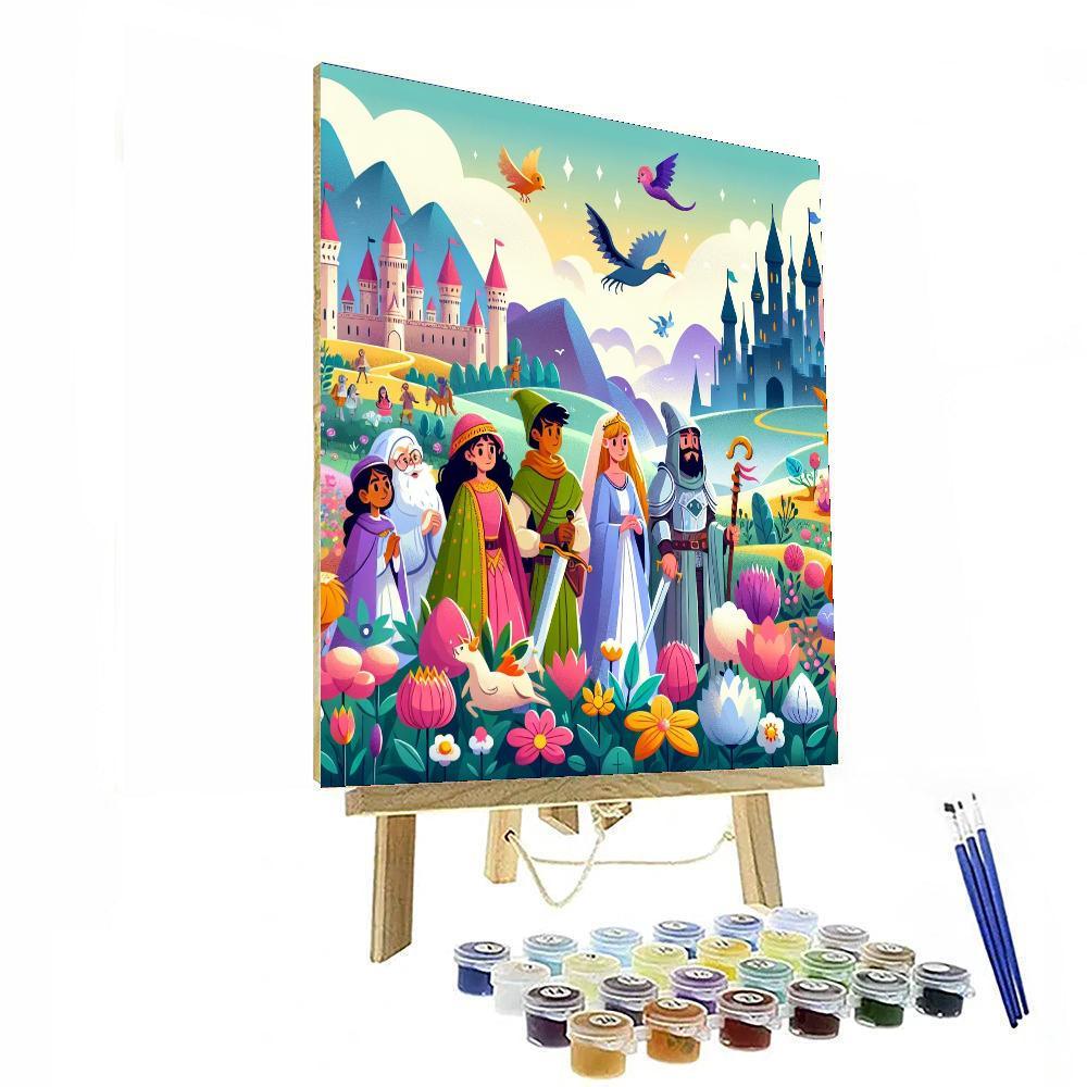 Adventurous Fairy Tale Quest Numbered Painting Kits