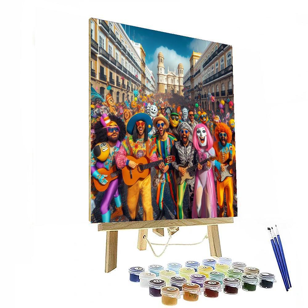 Carnaval De Cádiz Paint By Color