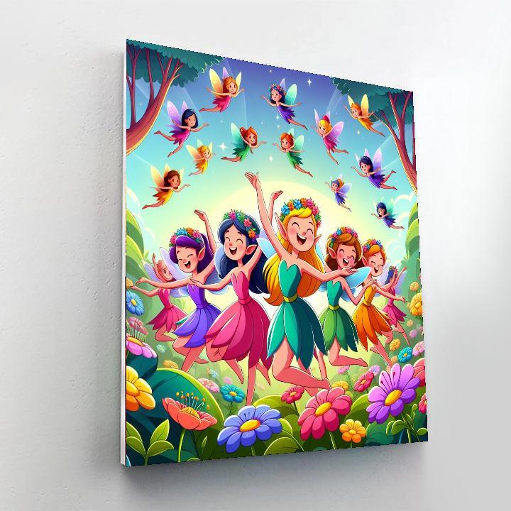 Forest Fairy Adventure Paint By Number