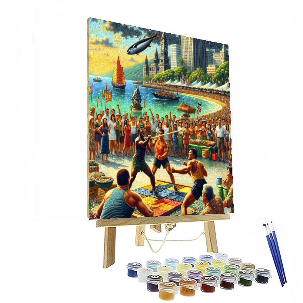 Tunarama Festival - Port Lincoln Paint By Numbers