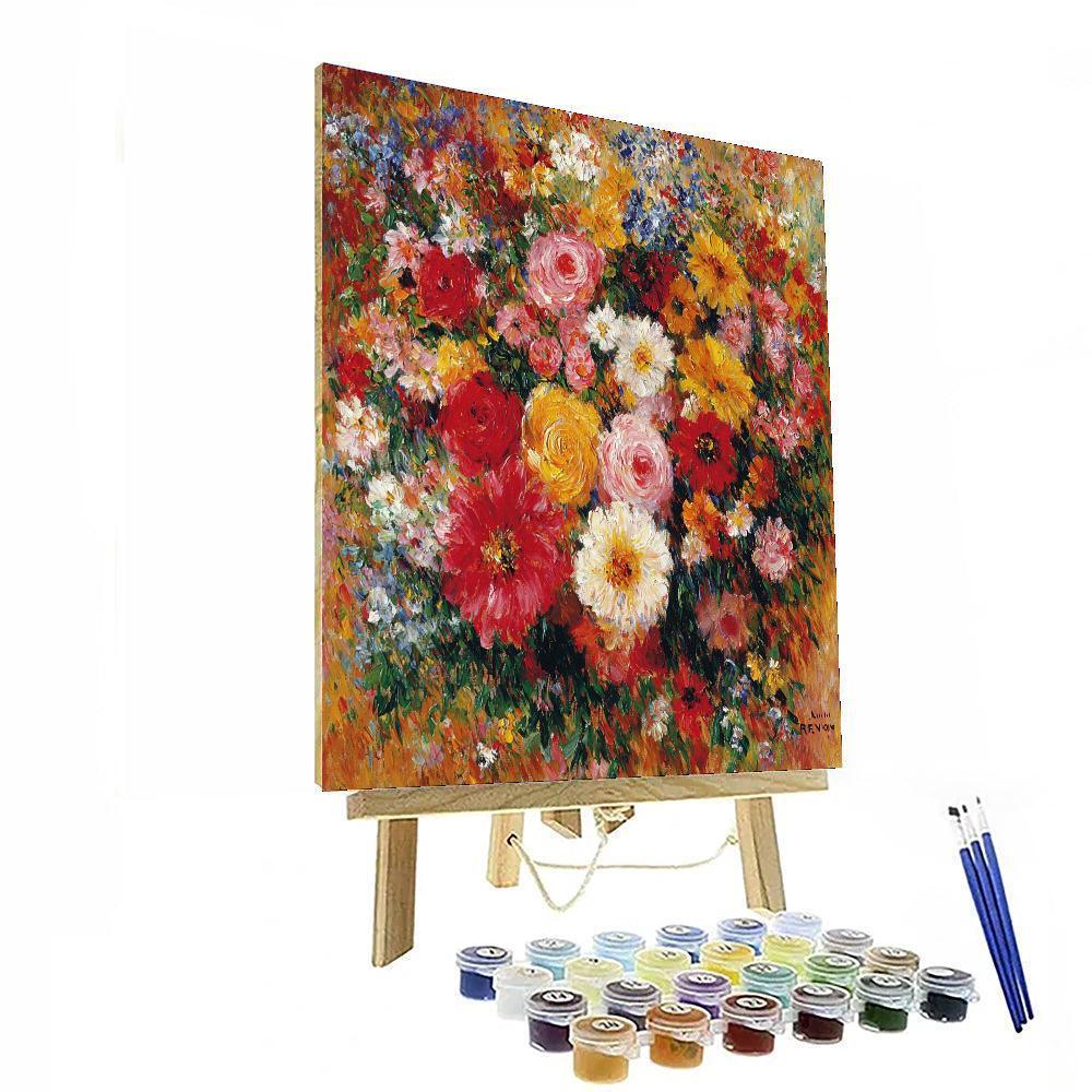 Pierre-Auguste Renoir Inspired Wildflower Joy  Paint By Numbers Kits