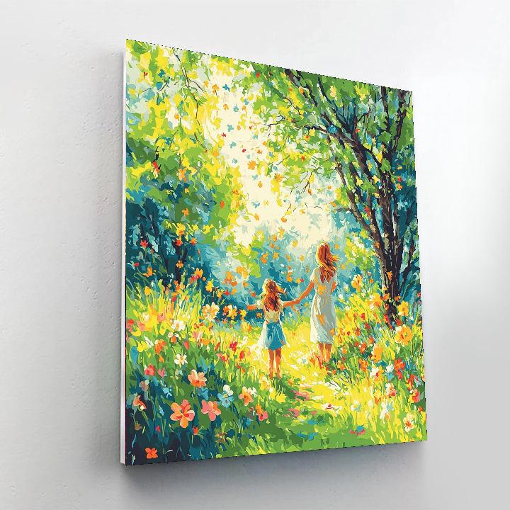 Spring Blossoms Of Love Painting By Numbers Kit