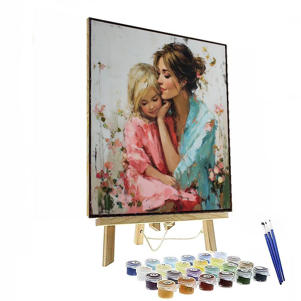 Mommy's Sweet Embrace Numbered Painting Kits