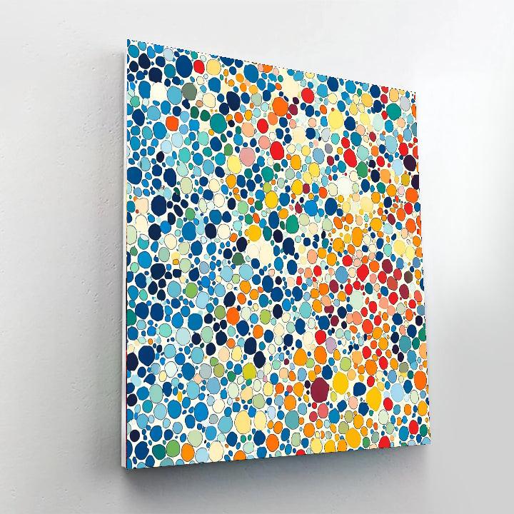 Georges Seurat Inspired Kaleidoscope Reflections  Paint By Number