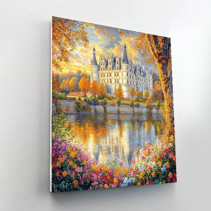 Castle Of Chenonceau - France Numbered Painting Kits