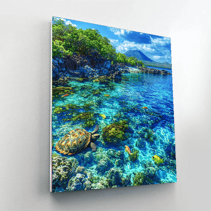 Galápagos Islands DIY Paint By Numbers