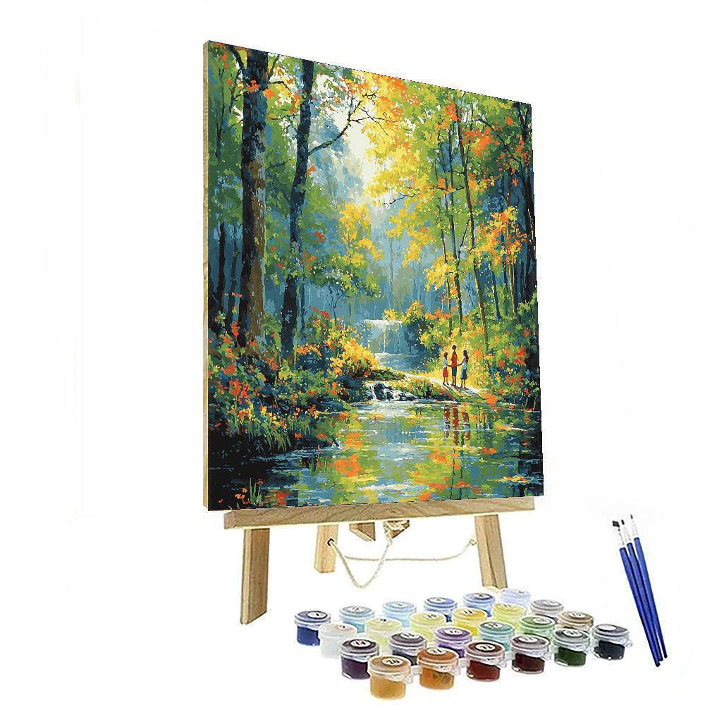 Nature's Heartbeat Number Painting