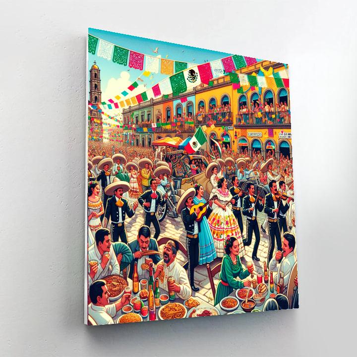 Cinqo De Mayo DIY Paint By Numbers