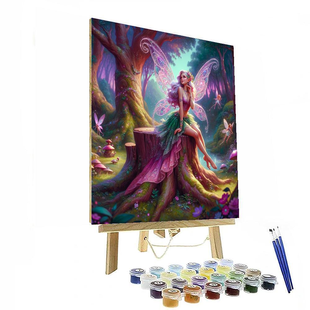 Fairy's Enchanted Realm Paint By Numbers Kits