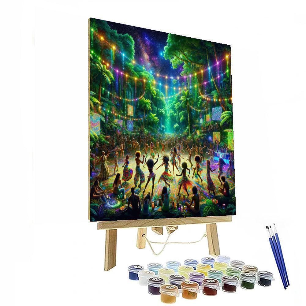 Jungle Party - Costa Rica Numbered Painting Kits