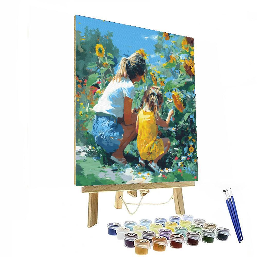 A Mother's Heart In Bloom Paint By Numbers Kits