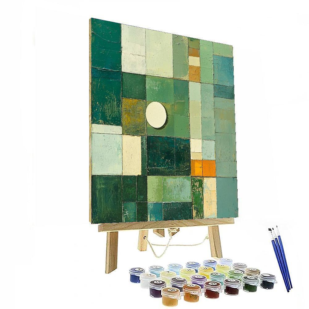 Max Ernst Inspired Fragmented Realities  Painting Number Kit