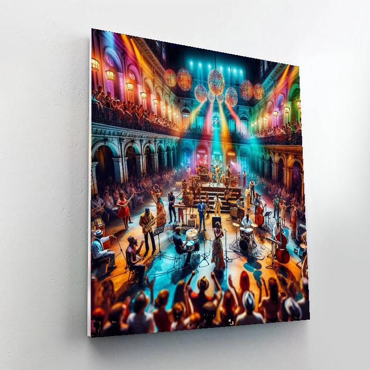 Havana International Jazz Festival Paint By Color