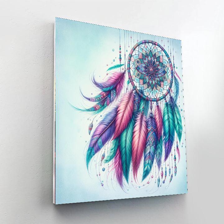 Mystical Dream Catcher Paint By Numbers Art