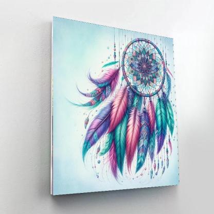 Mystical Dream Catcher Paint By Numbers Art