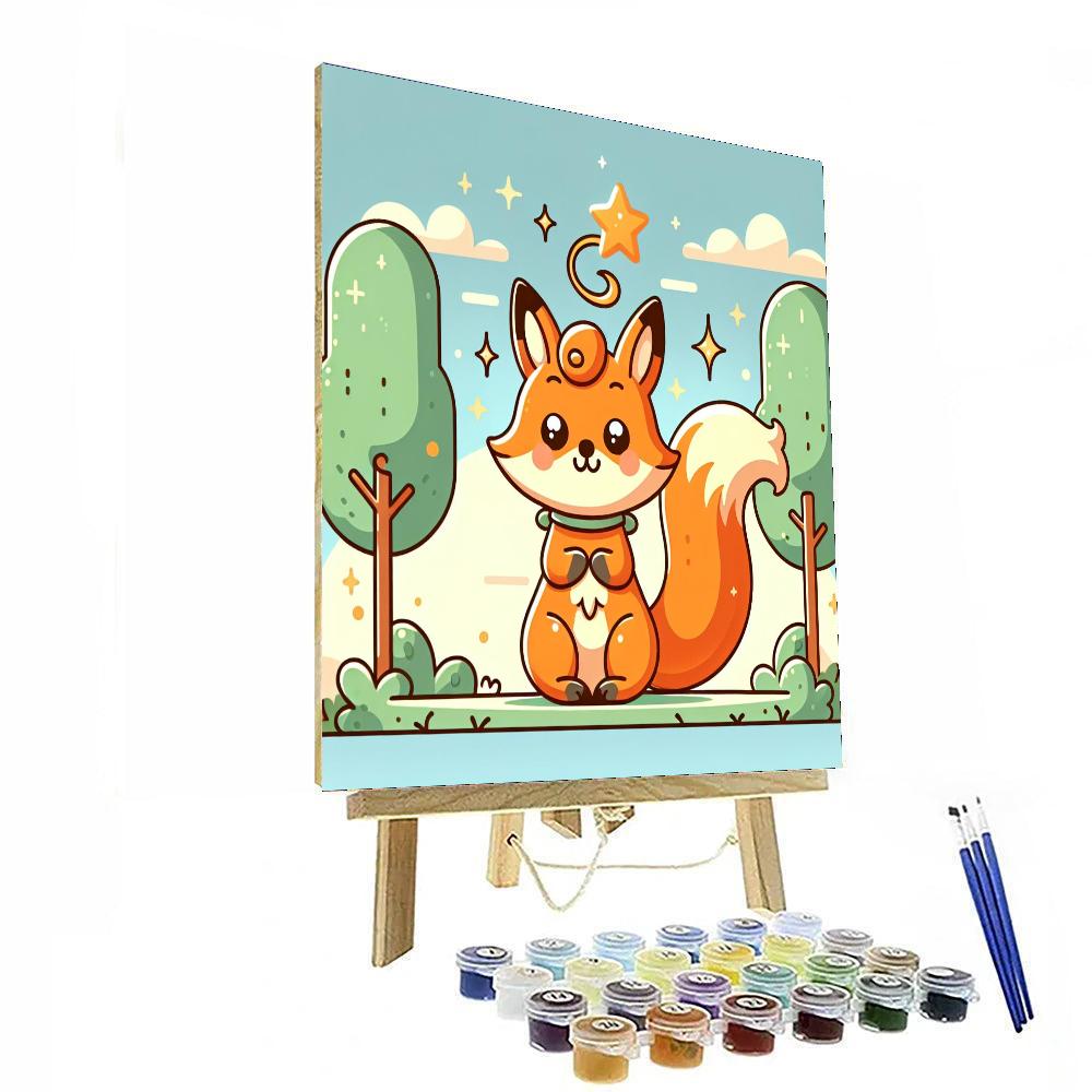 Magical Fox Paint By Number