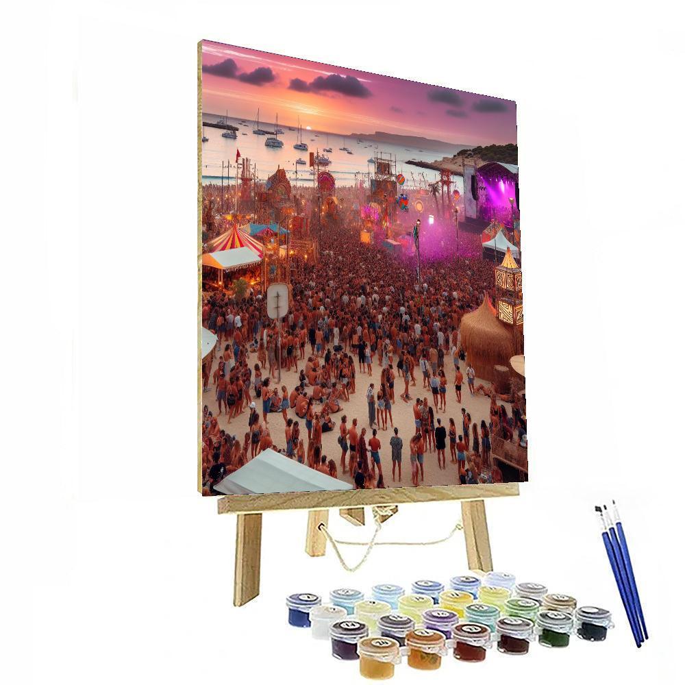 Festival Internacional De Benicàssim Paint By Numbers
