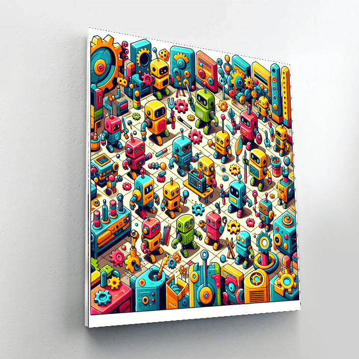 Creative Robot Workshop Numbered Painting Kits