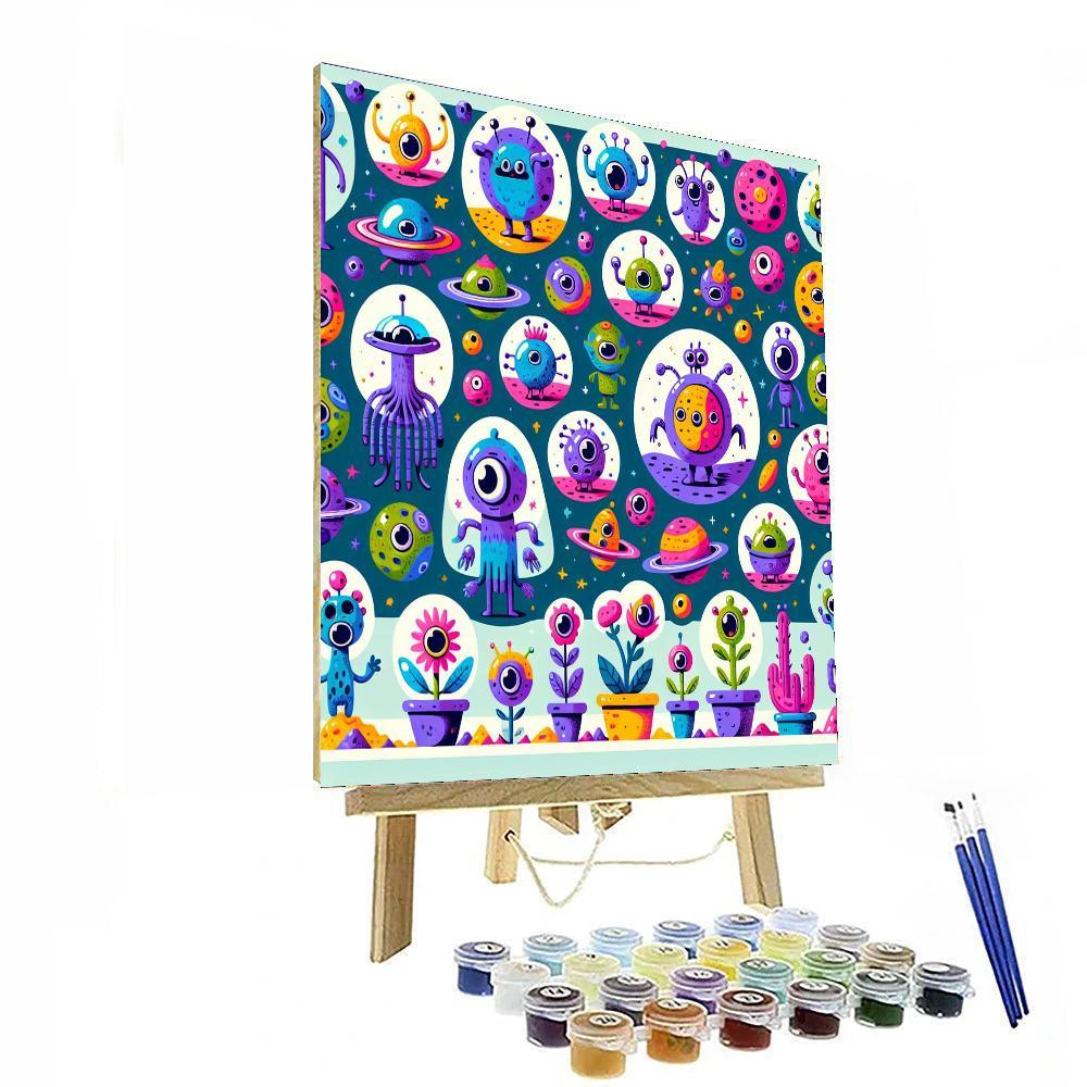 Alien Adventure Paint By Numbers Kits