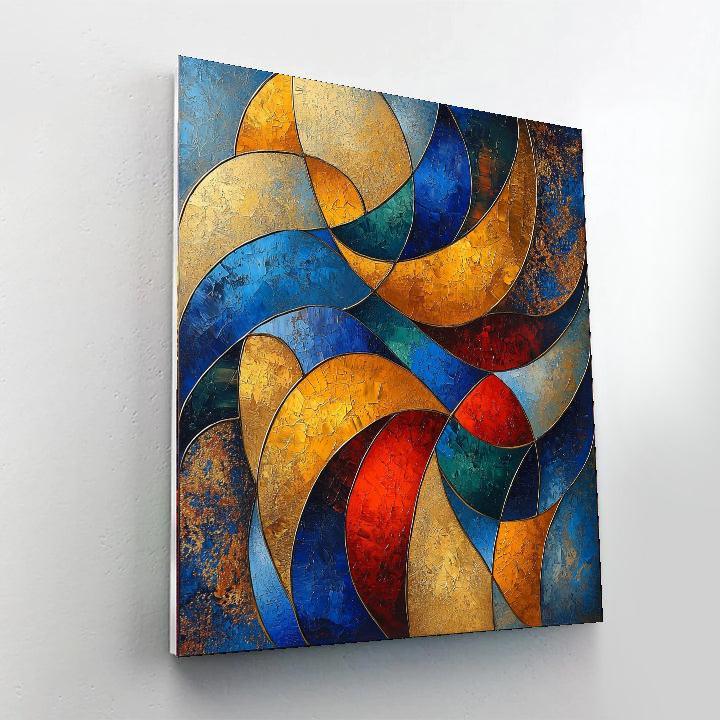 Gustav Klimt Inspired Ethereal Emotions  DIY Paint By Numbers