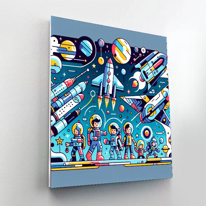 Galaxy Guardian Mission Paint By Number