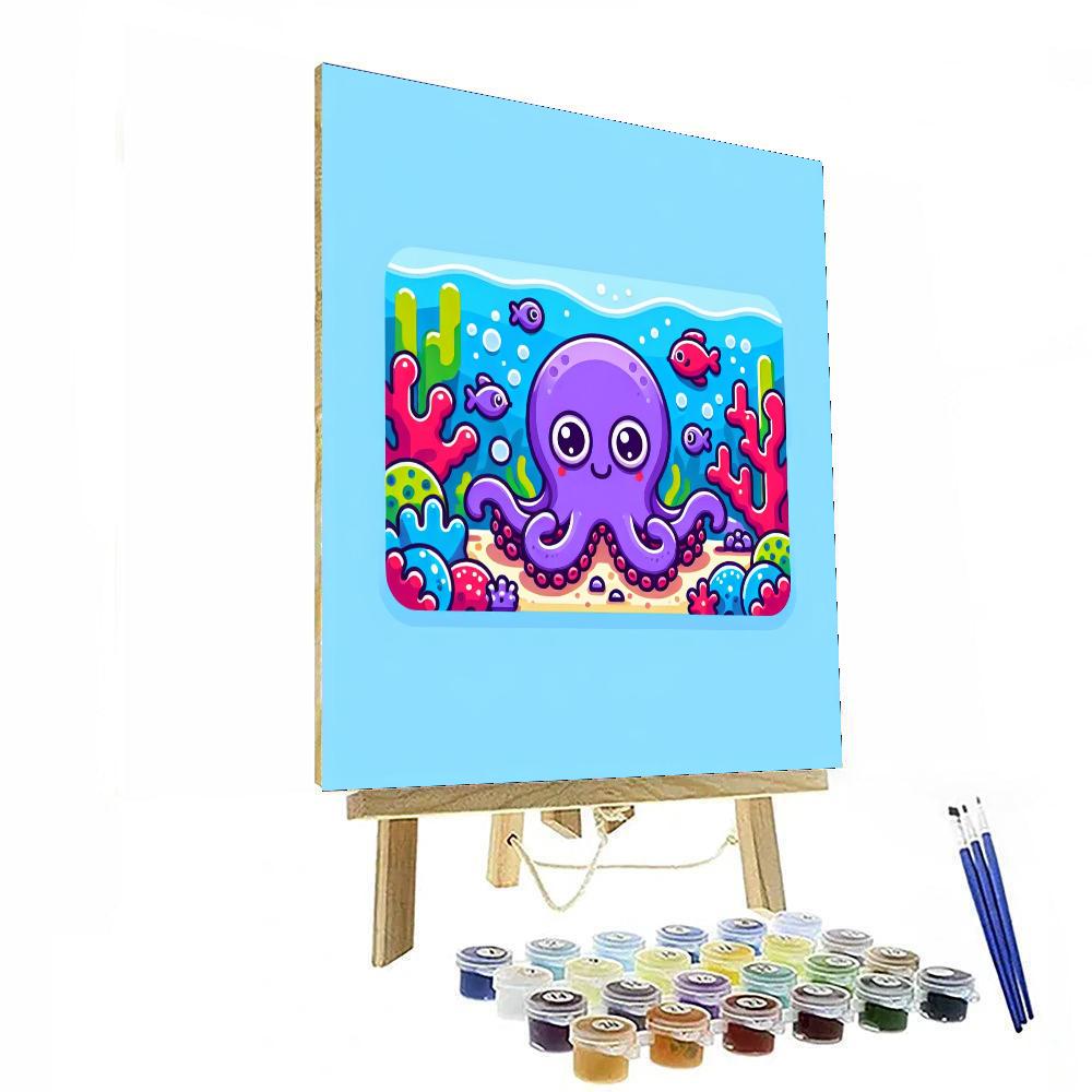Ocean Adventure Octopus Paint By Numbers