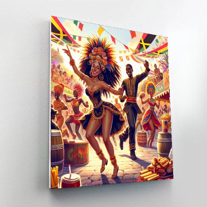 Kingston Maroon Festival Painting Number Kit