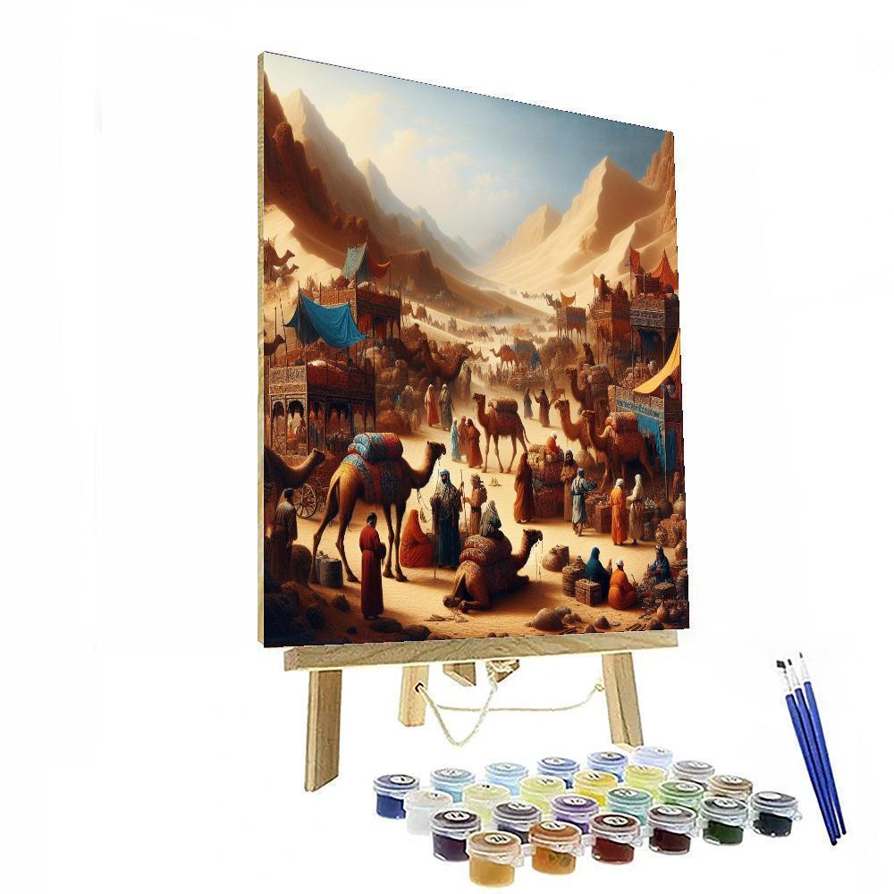 Silk Road Splendor Paint By Numbers