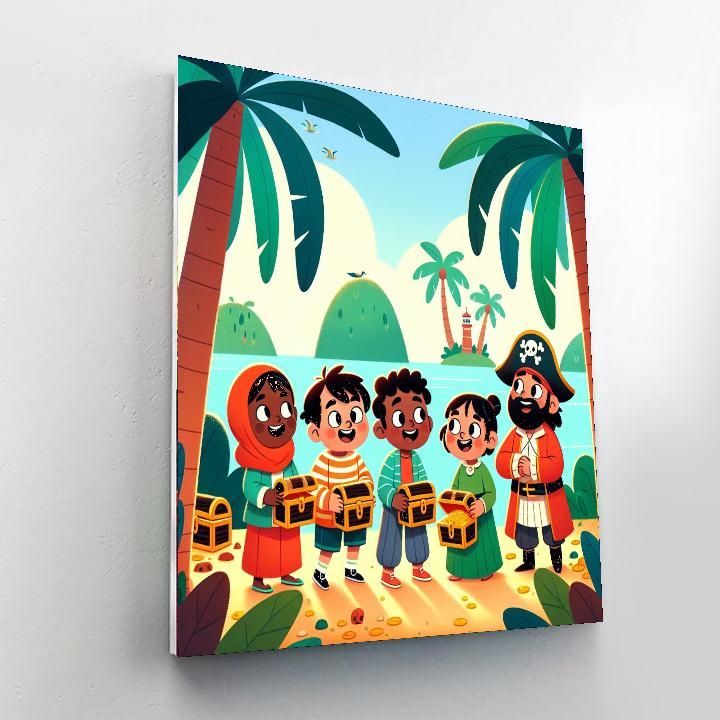 Treasure Isle Paint By Numbers