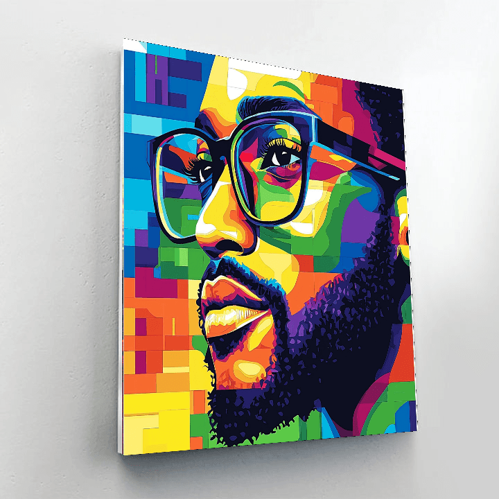 Kehinde Wiley Inspired Historical Figures In Color  Paint By Numbers Kits