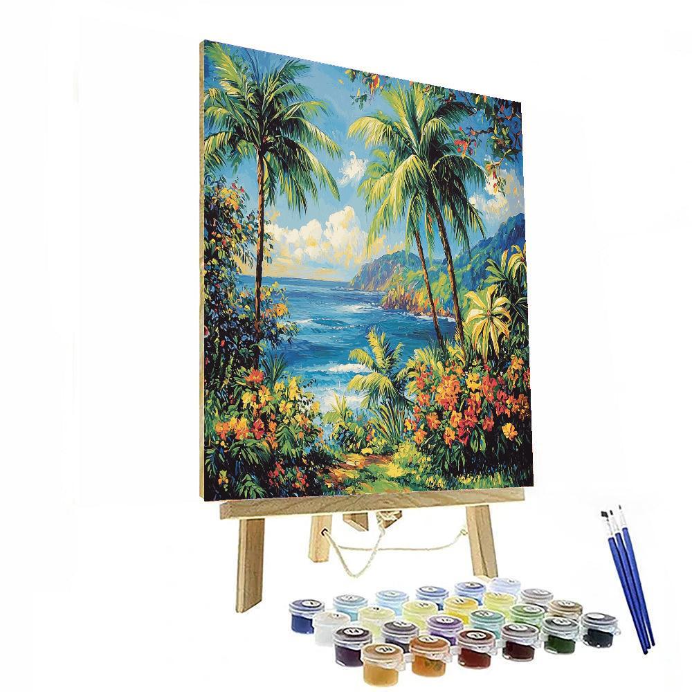 Paul Gauguin Inspired Tropical Escape To Paradise  Paint By Numbers Kits