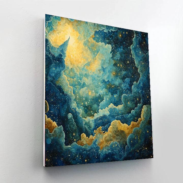 Max Ernst Inspired Whispers Of The Universe  Painting By Numbers Kit