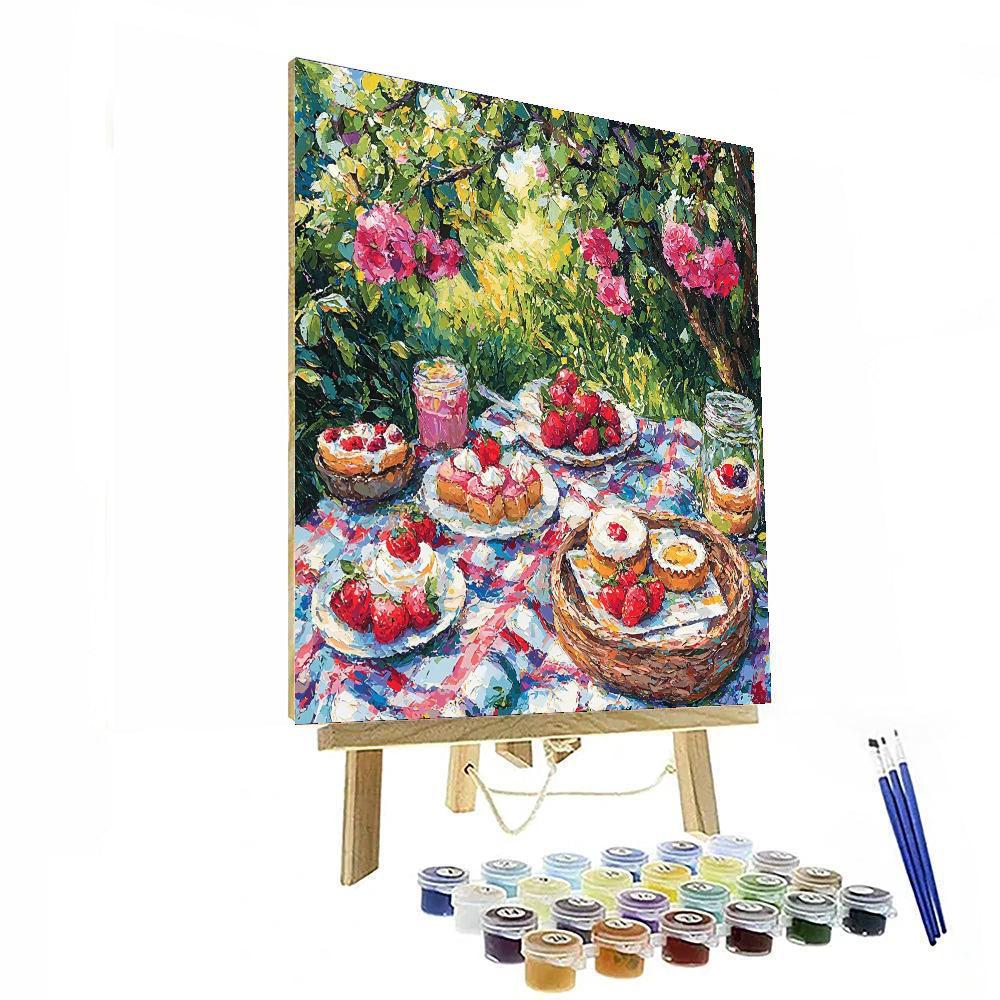 Picnic Under The Sky Paint By Number