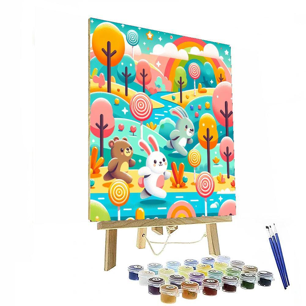 Sweet Treats Safari Paint By Number