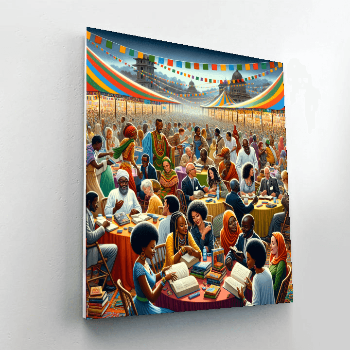 Nairobi International Book Festival - Kenya Painting By Numbers Kit