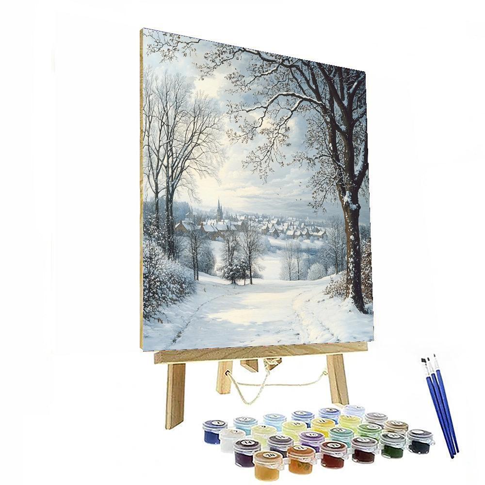 Pieter Bruegel The Elder Inspired Winters Silent Symphony  Paint By Numbers