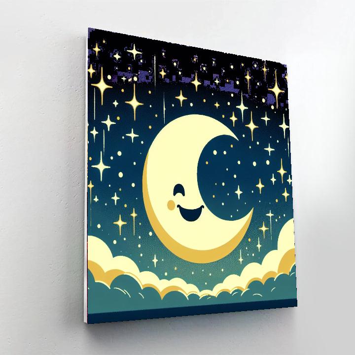 Mystic Moon Paint By Numbers Art