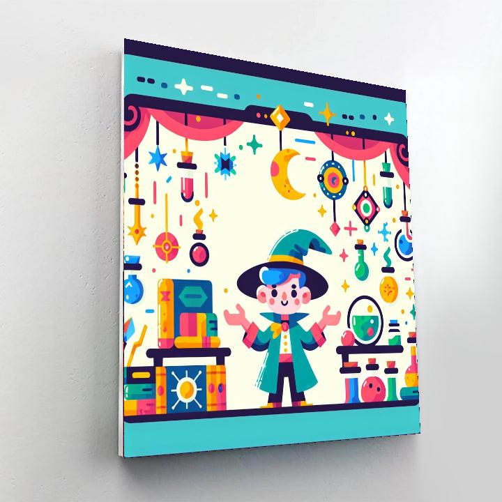 Magician's Workshop Paint By Number