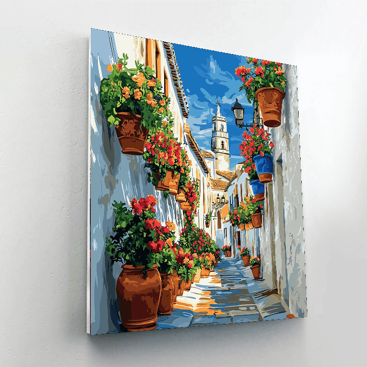 Calleja De Las Flores - Cordoba Paint By Numbers Kits